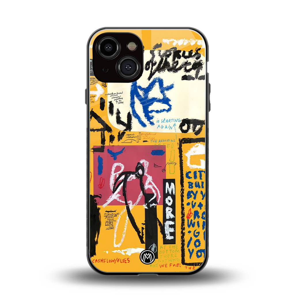 daily dose of motivation back phone cover | glass case for iphone 13