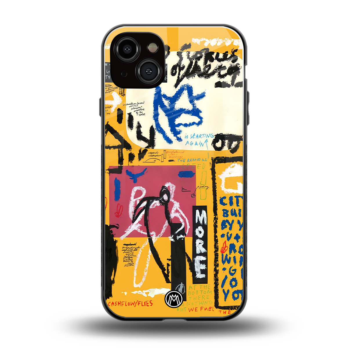 daily dose of motivation back phone cover | glass case for iphone 15 plus