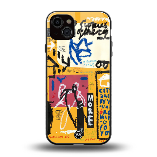 daily dose of motivation back phone cover | glass case for iphone 14 plus