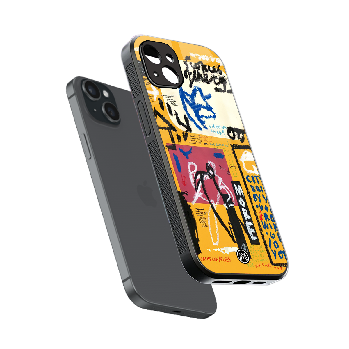 daily dose of motivation back phone cover | glass case for iphone 15 plus