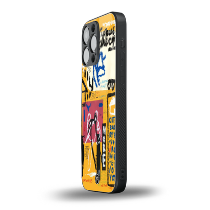 daily dose of motivation back phone cover | glass case for iphone 14 pro max