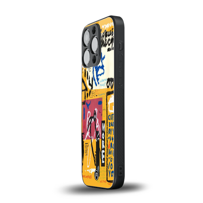 daily dose of motivation back phone cover | glass case for iphone 15 pro