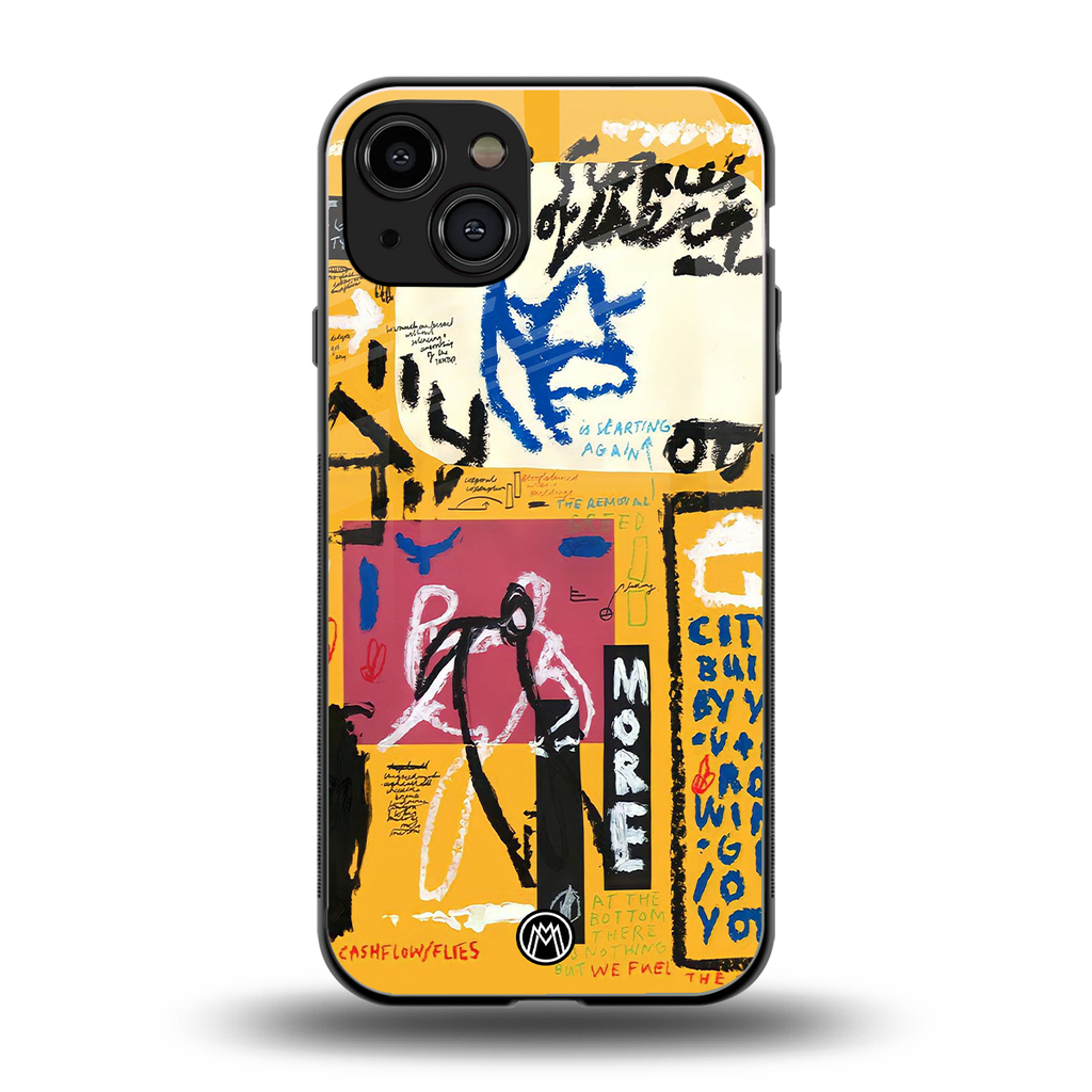 daily dose of motivation back phone cover | glass case for iphone 15