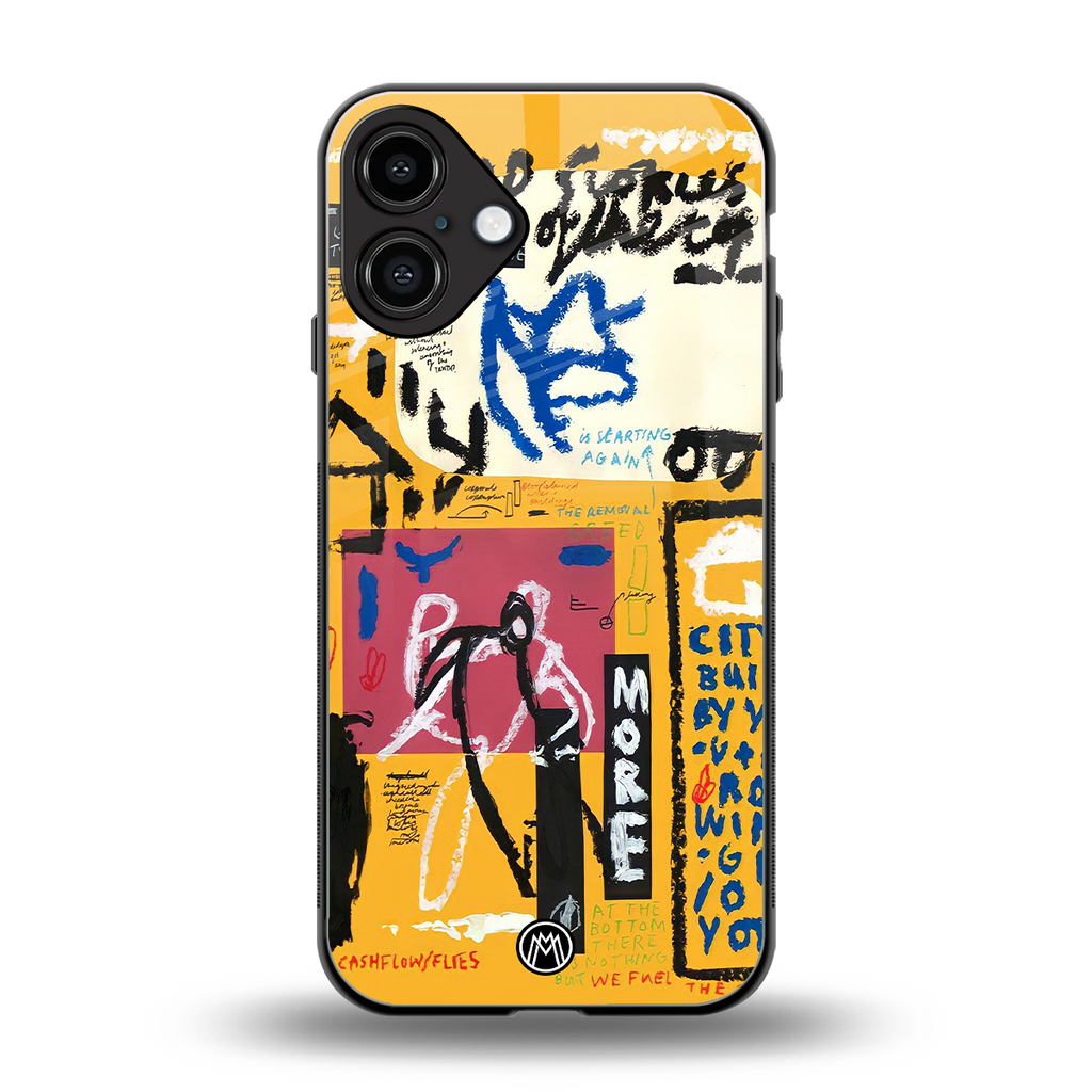 daily dose of motivation back phone cover | glass case for iphone 16 plus