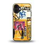 daily dose of motivation back phone cover | glass case for iphone 16 plus
