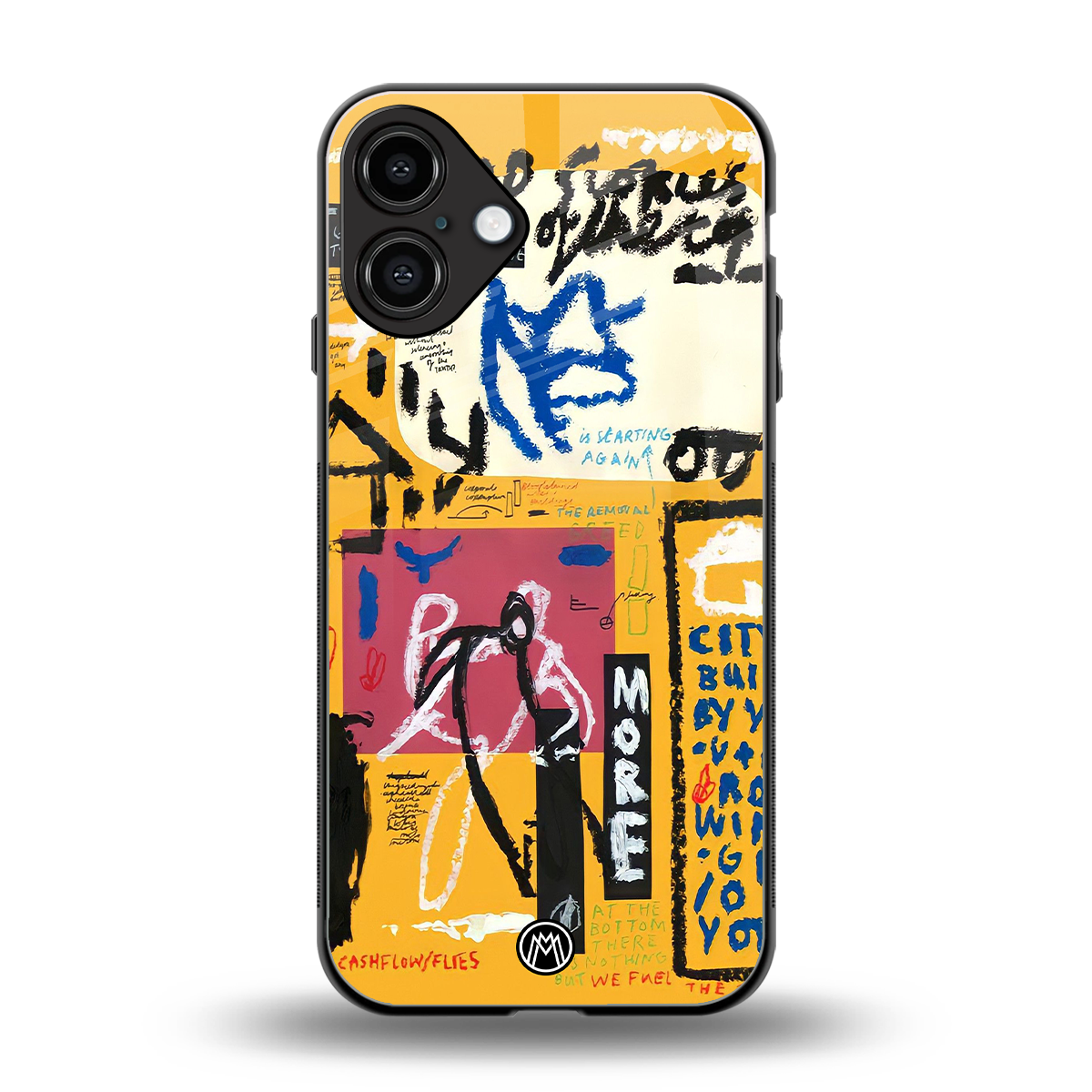 daily dose of motivation back phone cover | glass case for iphone 16 plus