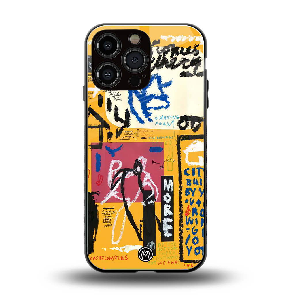daily dose of motivation back phone cover | glass case for iphone 16 pro max