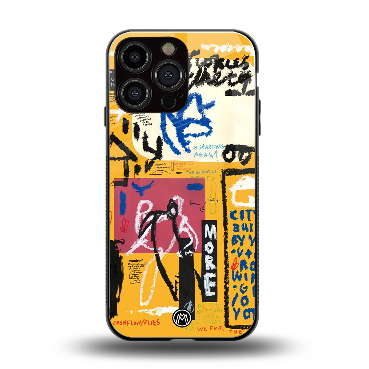 daily dose of motivation back phone cover | glass case for iphone 16 pro max