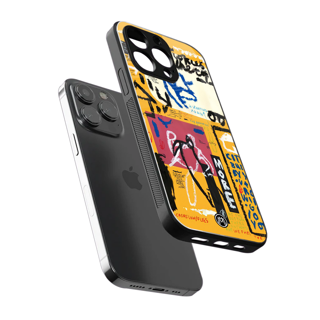 daily dose of motivation back phone cover | glass case for iphone 16 pro max
