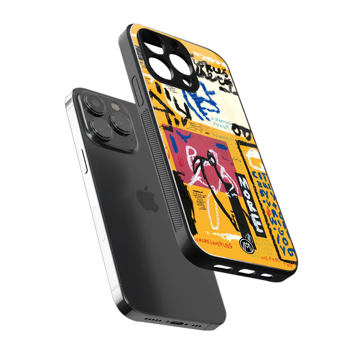 daily dose of motivation back phone cover | glass case for iphone 16 pro max