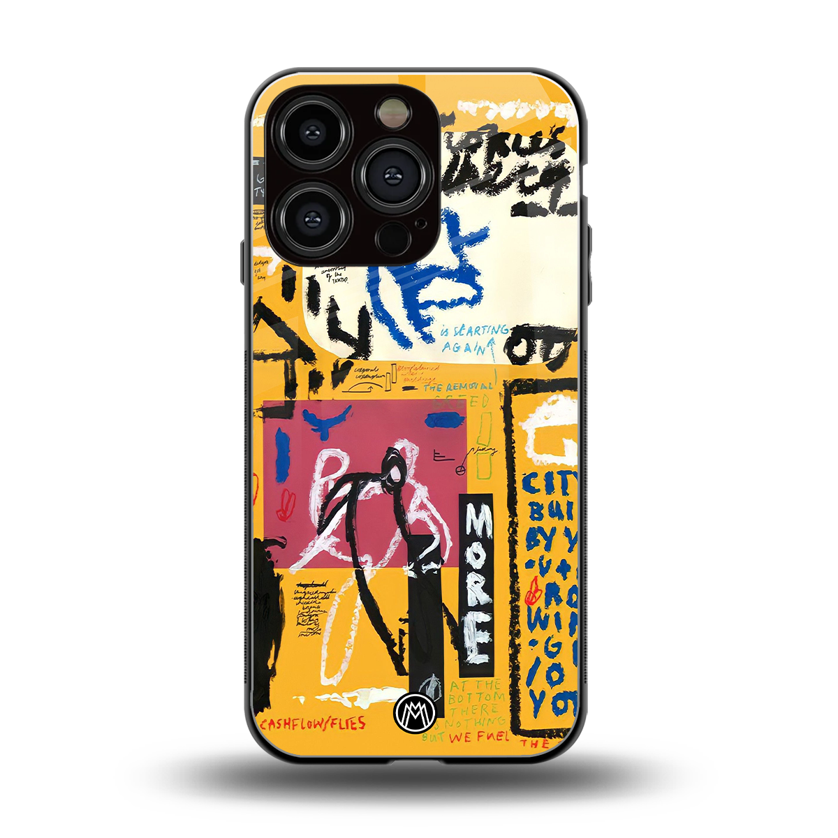 daily dose of motivation back phone cover | glass case for iphone 16 pro