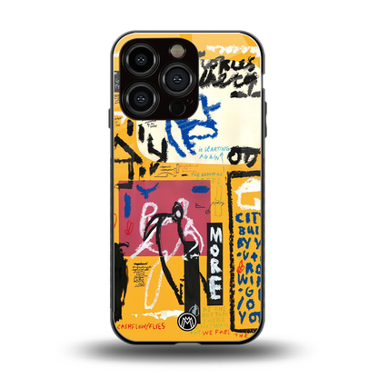 daily dose of motivation back phone cover | glass case for iphone 16 pro