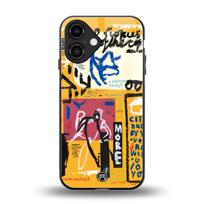 daily dose of motivation back phone cover | glass case for iphone 16