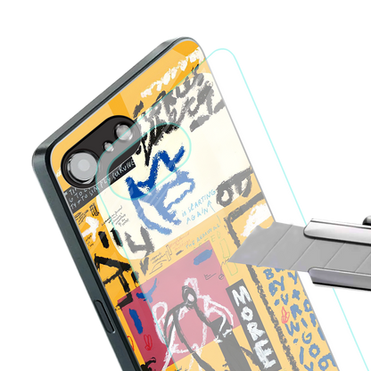 daily dose of motivation back phone cover | glass case for iphone 16e