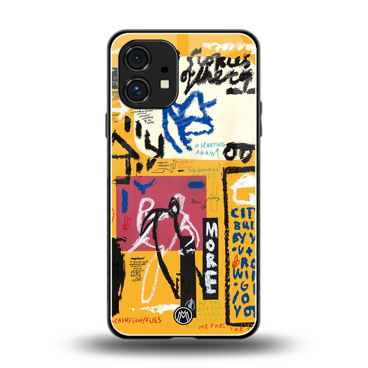 daily dose of motivation back phone cover | glass case for nothing phone 1