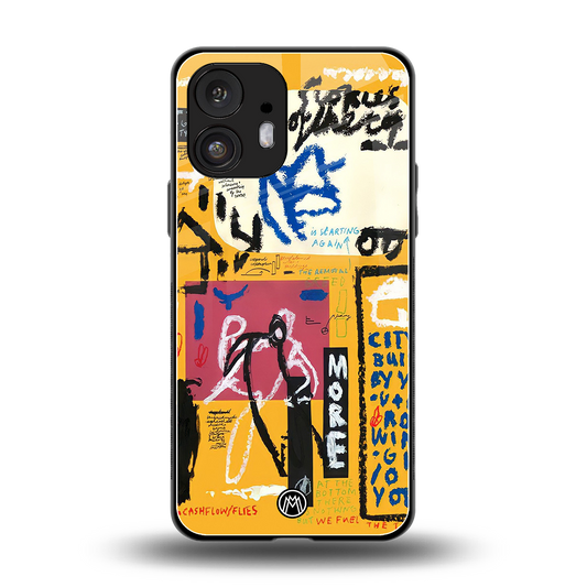 daily dose of motivation back phone cover | glass case for nothing phone 2