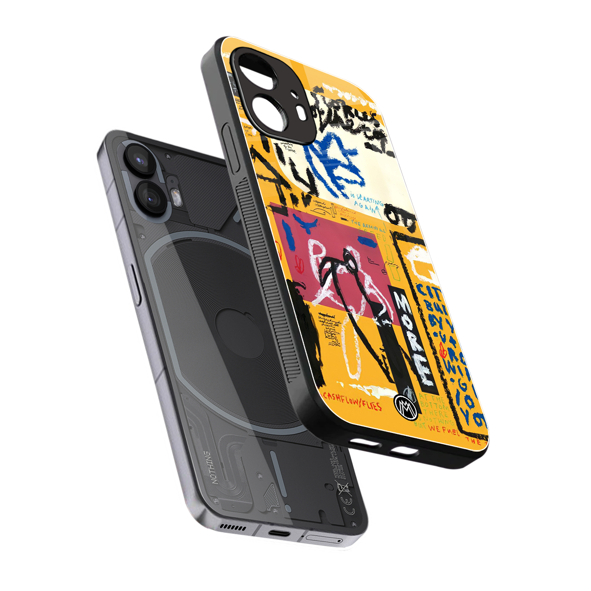 daily dose of motivation back phone cover | glass case for nothing phone 2