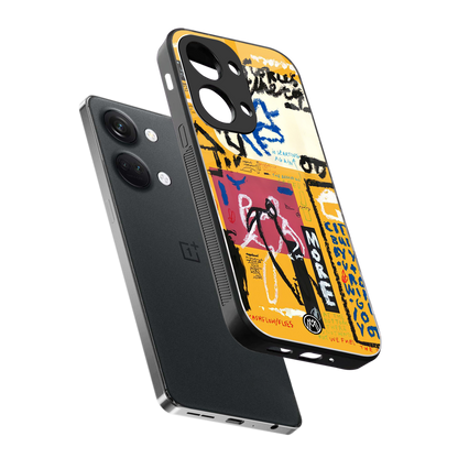 daily dose of motivation back phone cover | glass case for oneplus nord 3