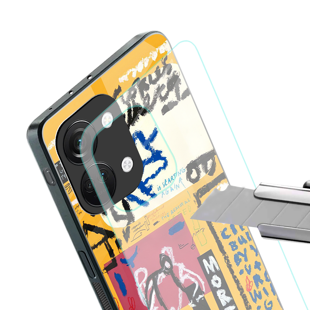 daily dose of motivation back phone cover | glass case for oneplus nord 3