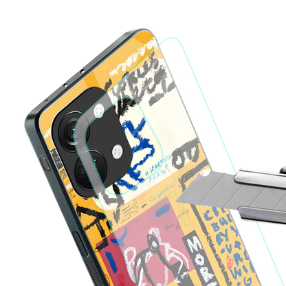 daily dose of motivation back phone cover | glass case for oneplus nord 3