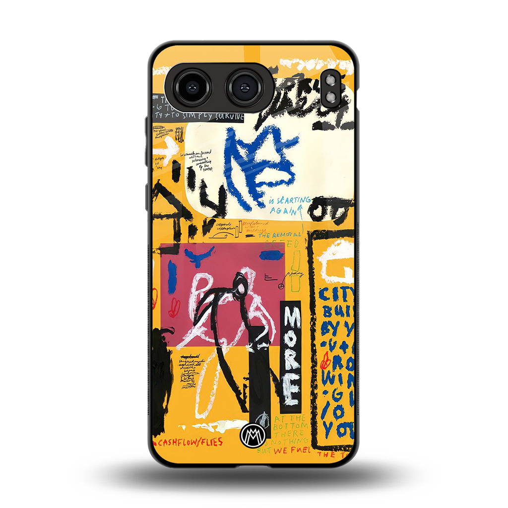 daily dose of motivation back phone cover | glass case for oneplus nord 4