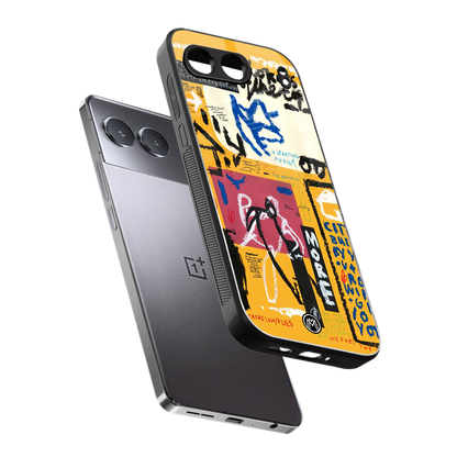 daily dose of motivation back phone cover | glass case for oneplus nord 4