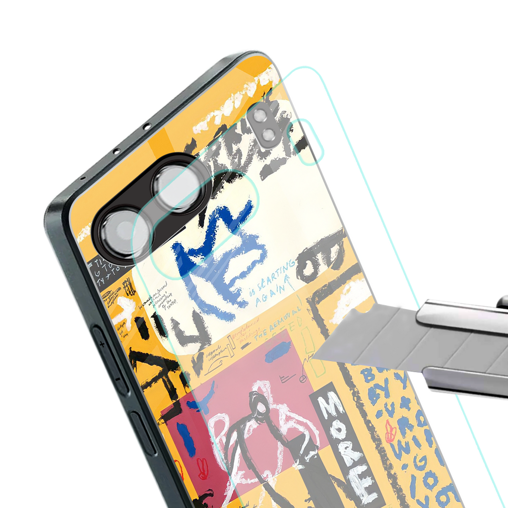 daily dose of motivation back phone cover | glass case for oneplus nord 4