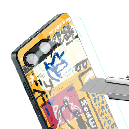 daily dose of motivation back phone cover | glass case for oneplus nord 4