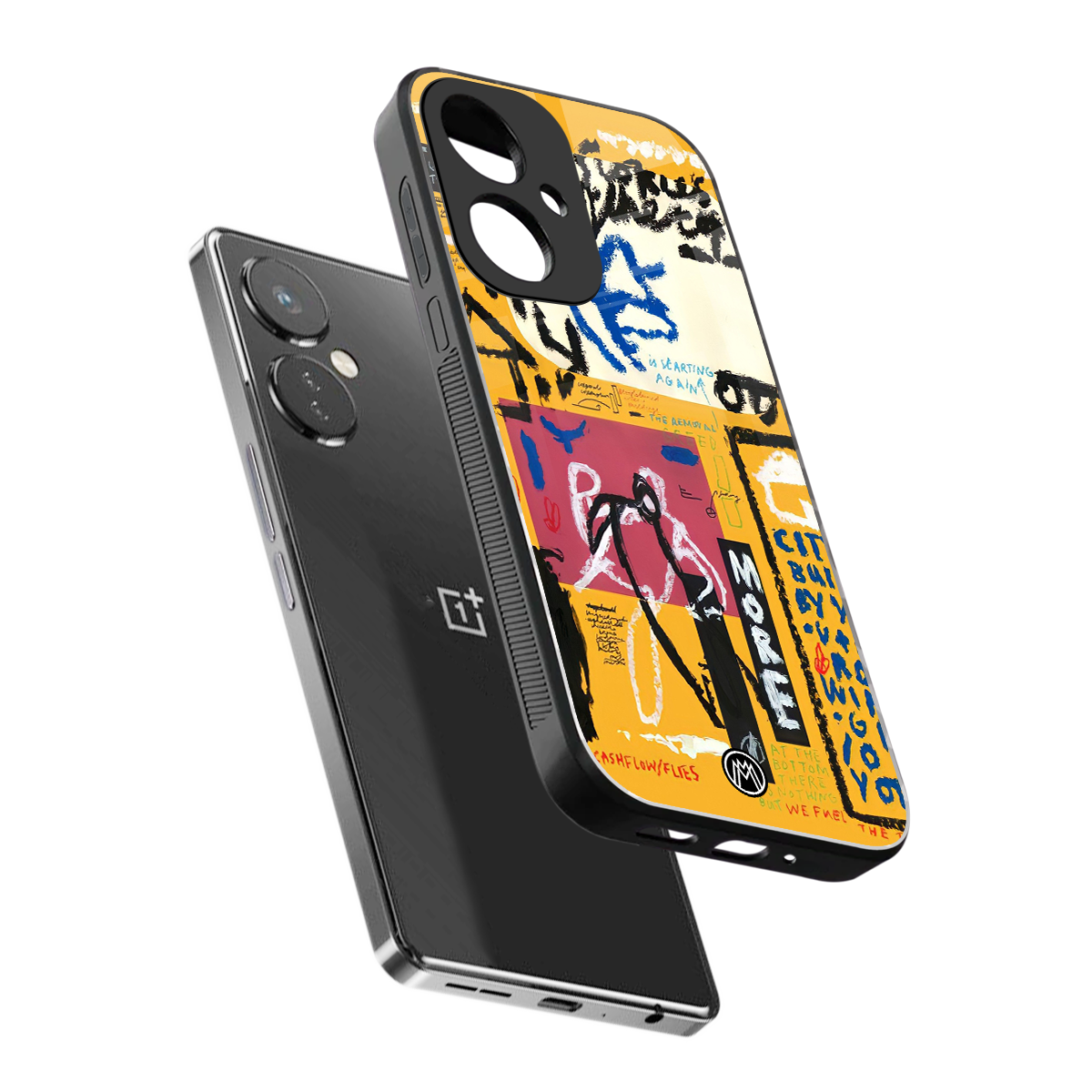 daily dose of motivation back phone cover | glass case for oneplus nord ce 3