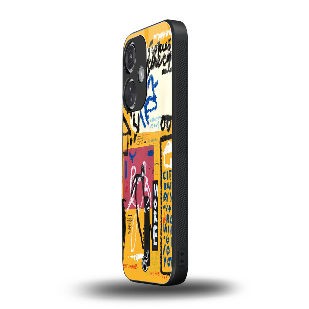 daily dose of motivation back phone cover | glass case for oneplus nord ce 3