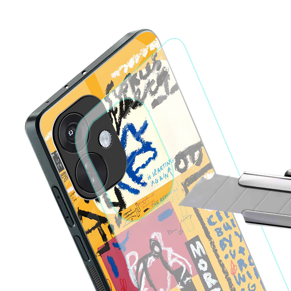 daily dose of motivation back phone cover | glass case for oneplus nord ce 3