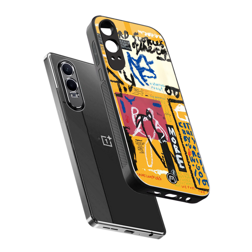daily dose of motivation back phone cover | glass case for oneplus nord ce 4 lite