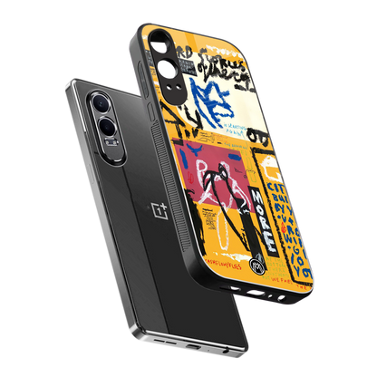 daily dose of motivation back phone cover | glass case for oneplus nord ce 4 lite