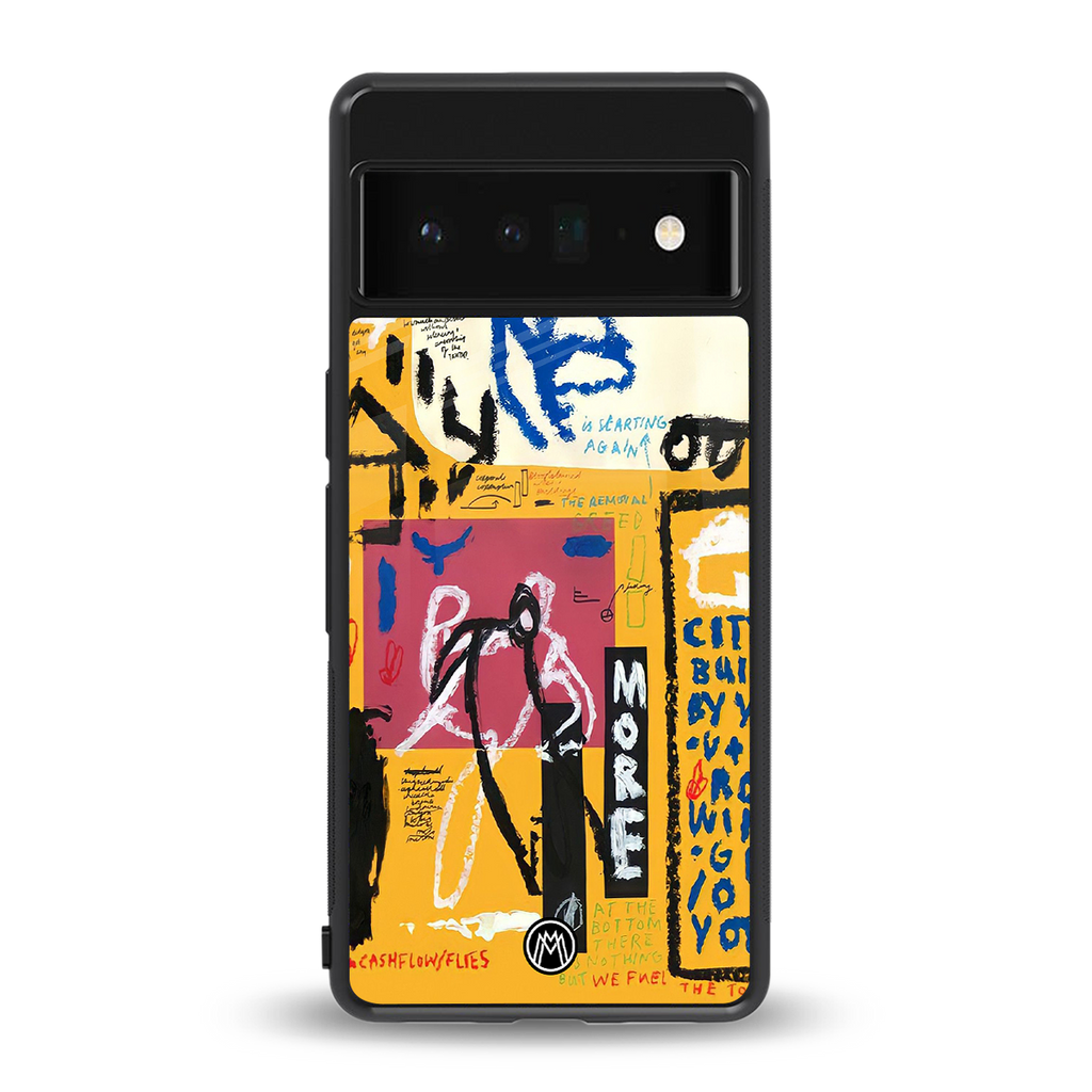 daily dose of motivation back phone cover | glass case for google pixel 6 pro