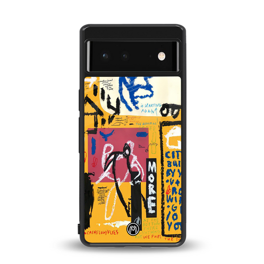 daily dose of motivation back phone cover | glass case for google pixel 6
