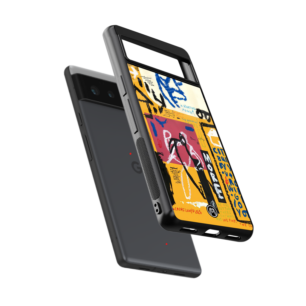 daily dose of motivation back phone cover | glass case for google pixel 6