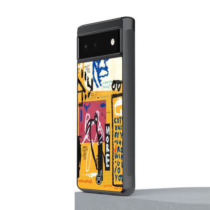 daily dose of motivation back phone cover | glass case for Google Pixel 6A