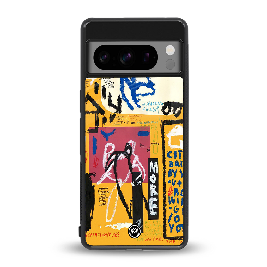 daily dose of motivation back phone cover | glass case for google pixel 8 pro