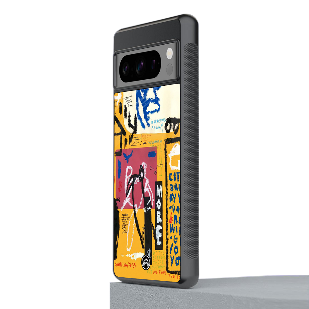 daily dose of motivation back phone cover | glass case for google pixel 8 pro