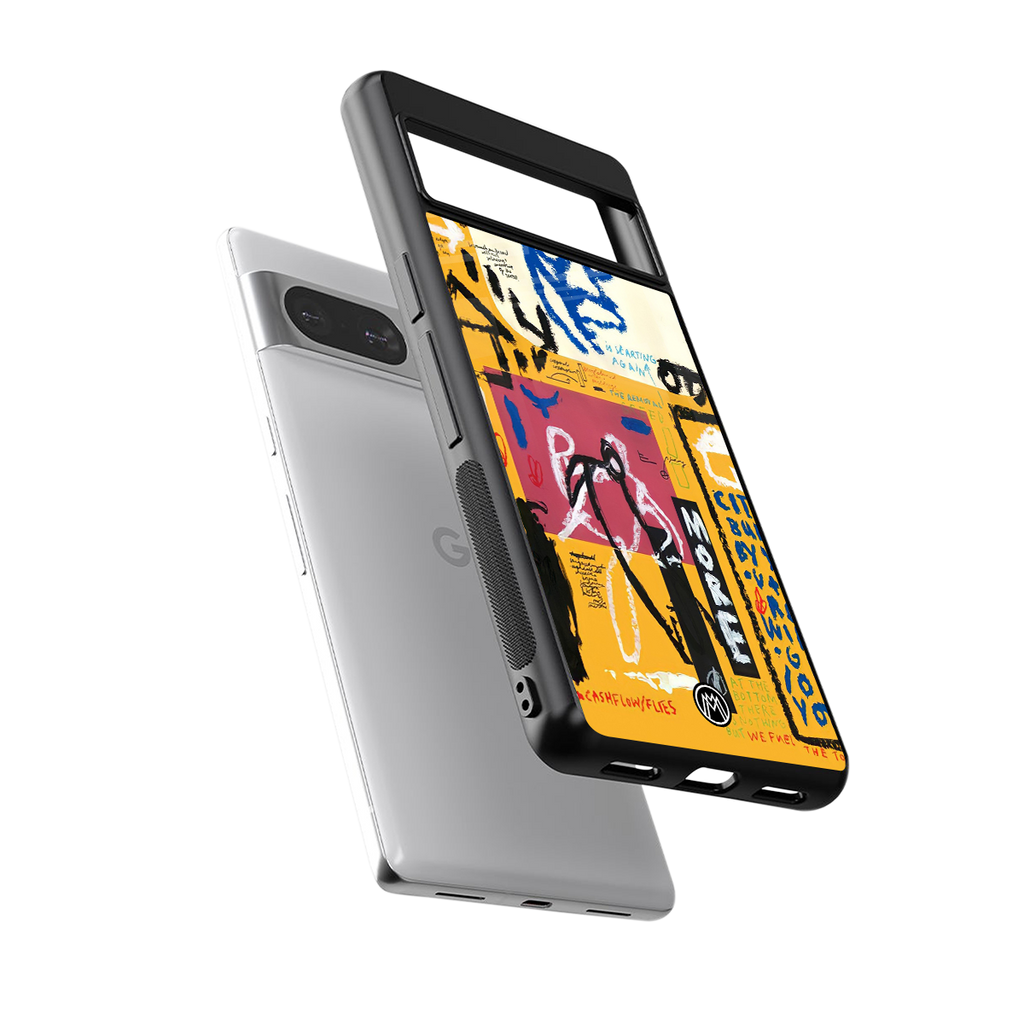 daily dose of motivation back phone cover | glass case for Google Pixel 8