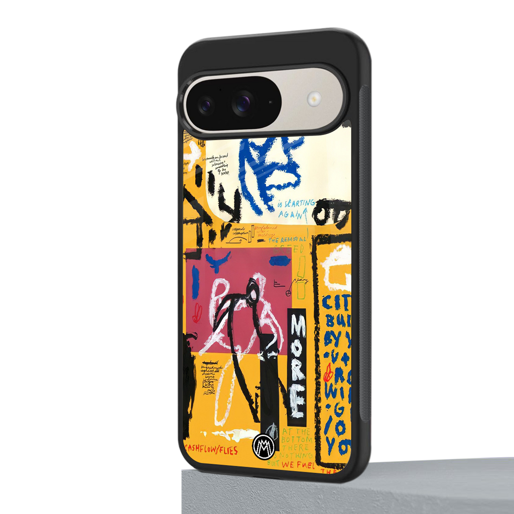 daily dose of motivation back phone cover | glass case for google pixel 9