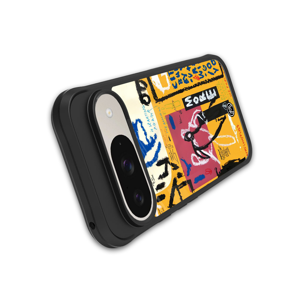 daily dose of motivation back phone cover | glass case for google pixel 9