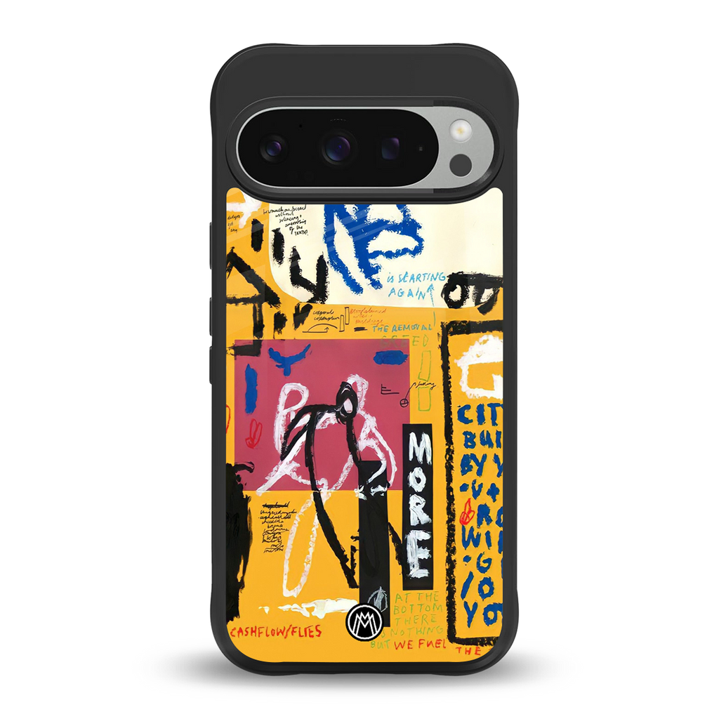daily dose of motivation back phone cover | glass case for google pixel 9 pro