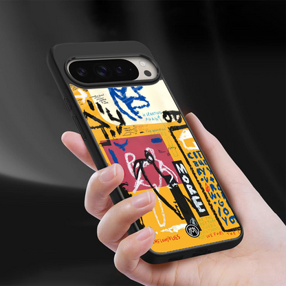 daily dose of motivation back phone cover | glass case for google pixel 9 pro xl