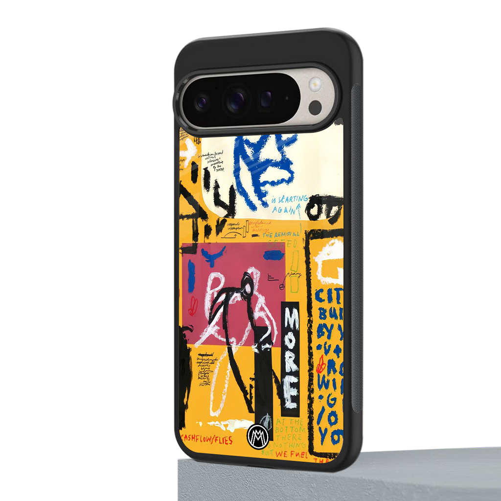 daily dose of motivation back phone cover | glass case for google pixel 9 pro