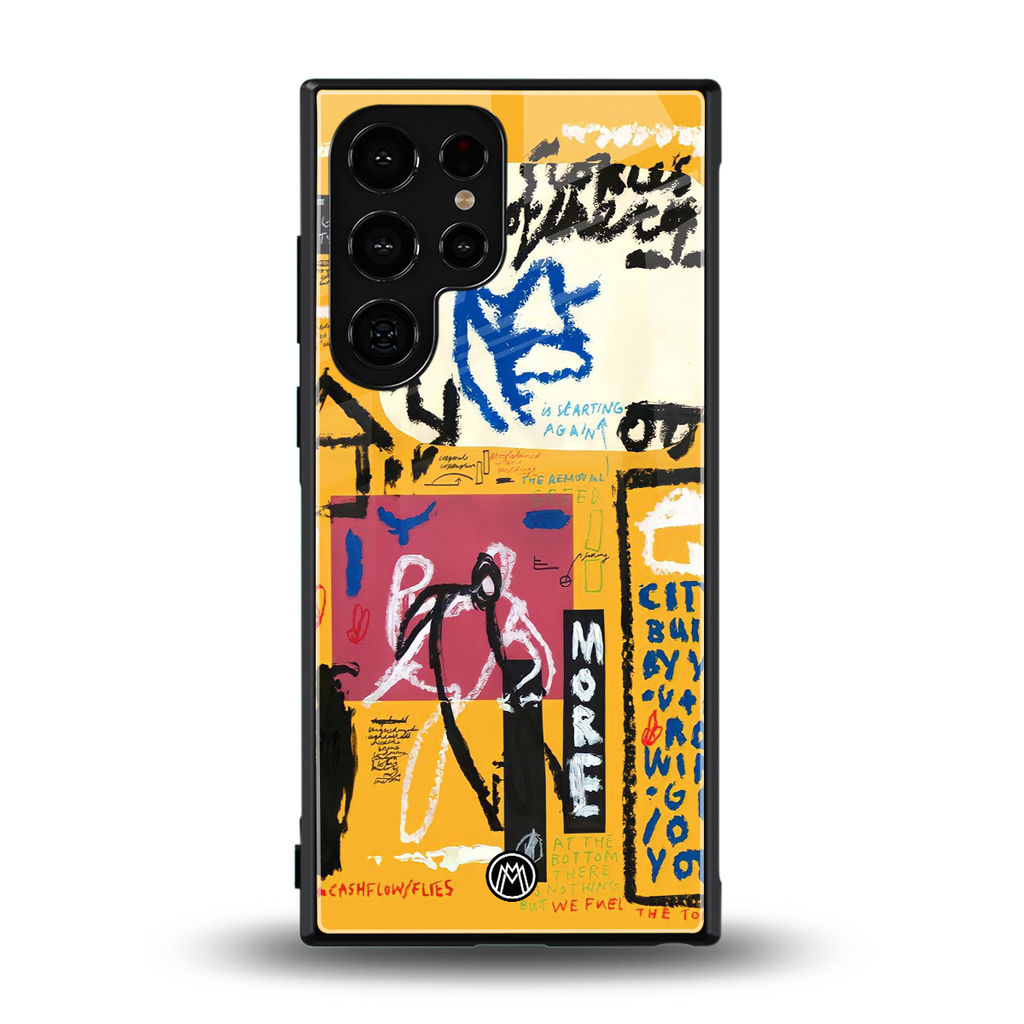 daily dose of motivation back phone cover | glass case for samsung galaxy s24 ultra