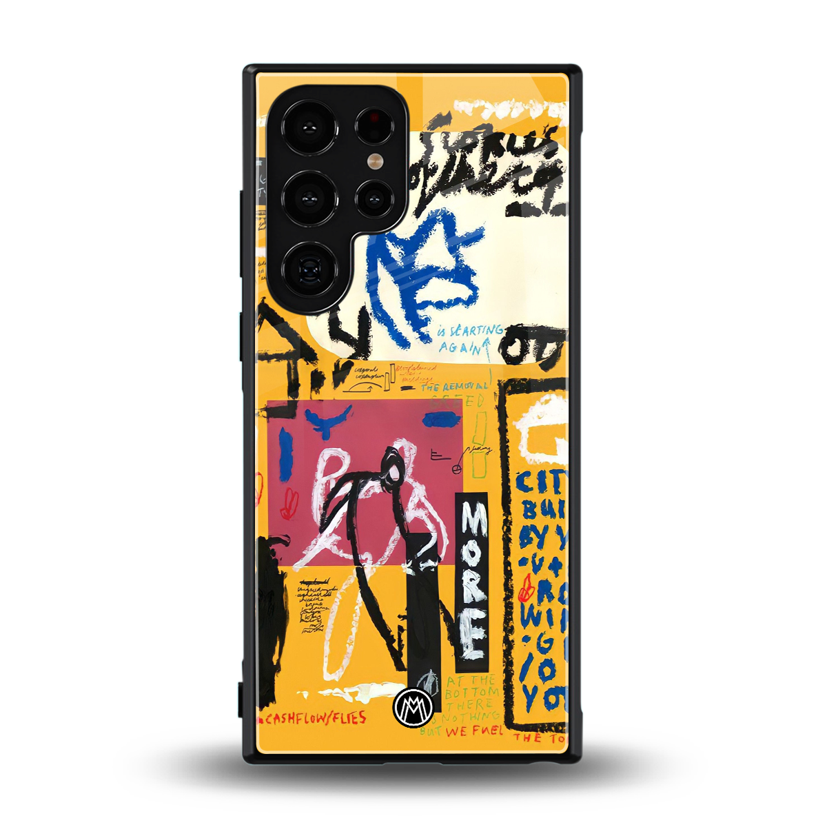 daily dose of motivation back phone cover | glass case for samsung galaxy s24 ultra