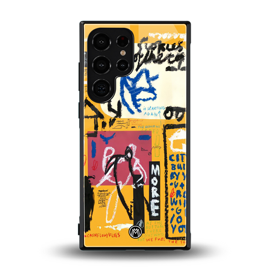 daily dose of motivation back phone cover | glass case for samsung galaxy s23 ultra