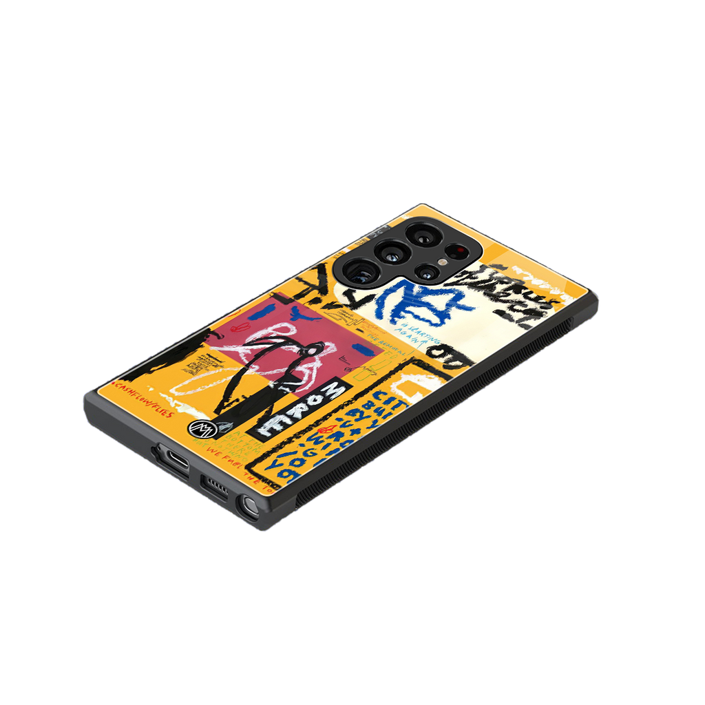 daily dose of motivation back phone cover | glass case for samsung galaxy s24 ultra