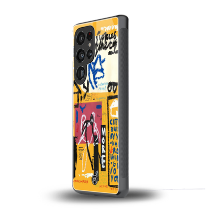 daily dose of motivation back phone cover | glass case for samsung galaxy s25 ultra